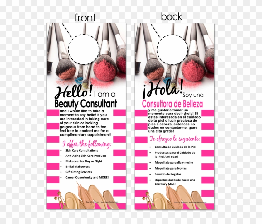 One Side English And The Other Side Is Spanish - Chic Clipart #1252730