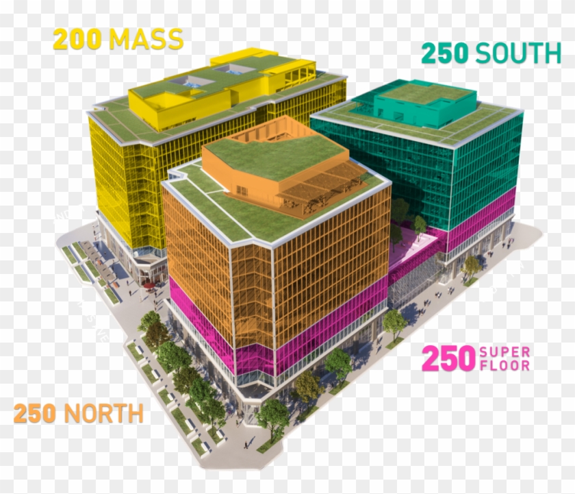 This Is The New Capitol Crossing - Commercial Building Clipart