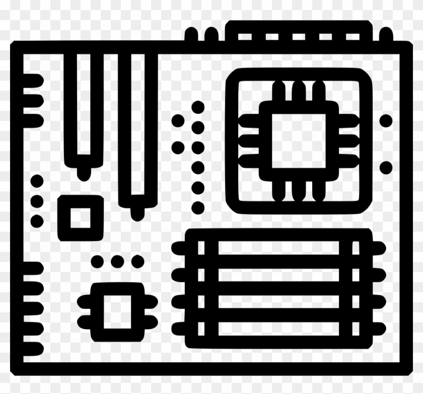 Png File Svg - Motherboard Icon Clipart #1252861
