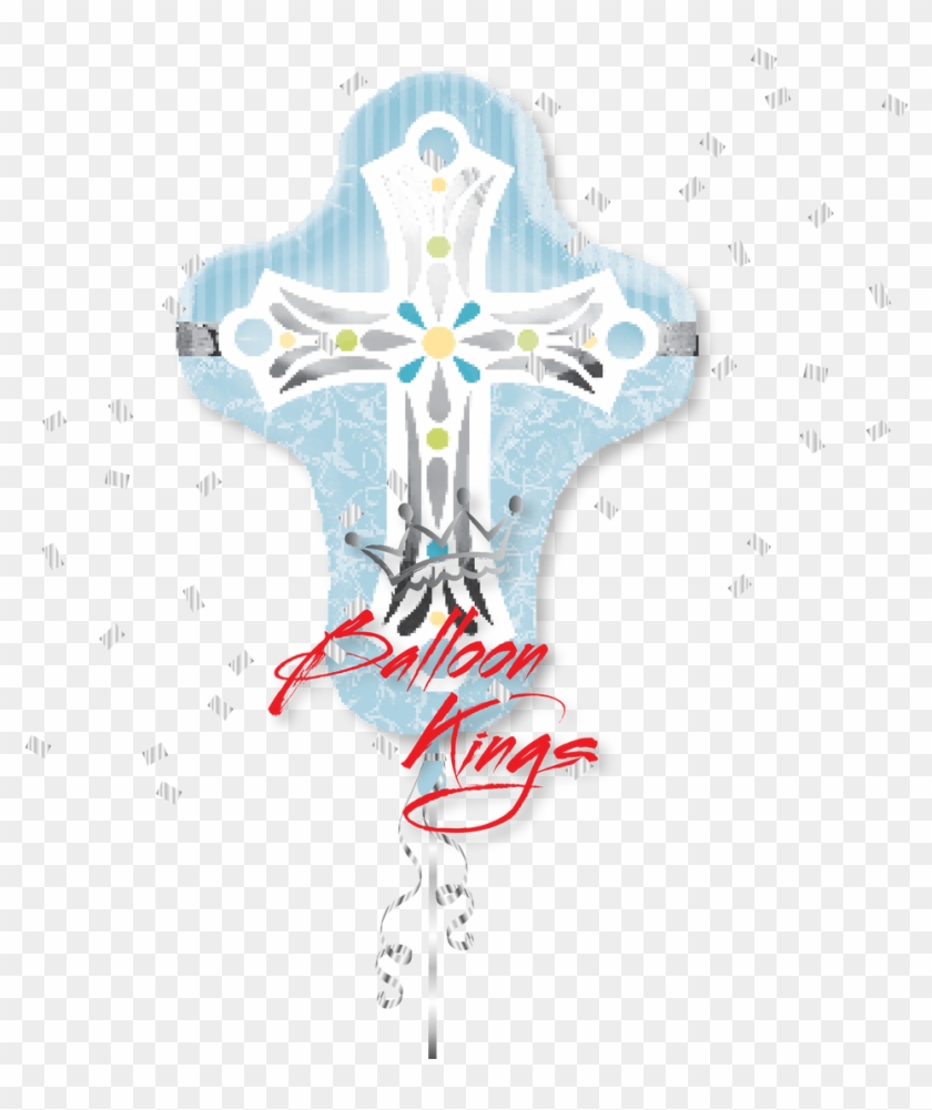 Blue Cross - Cross For Baptism Clipart #1253504