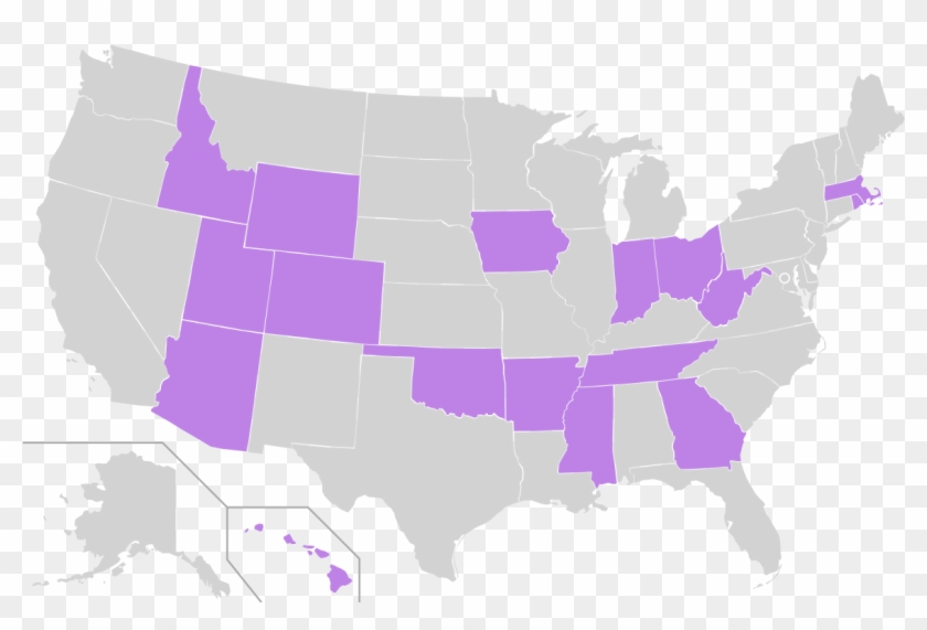 List Of U - Blank Us Map Wikipedia Clipart