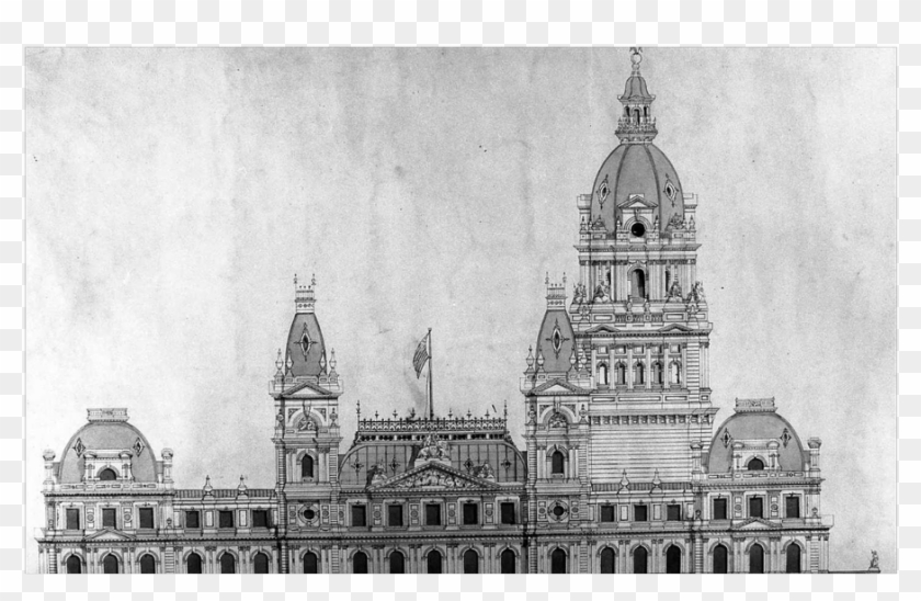 #tbt Proposed Design For New York State Capitol Ca - Palace Clipart #1253675