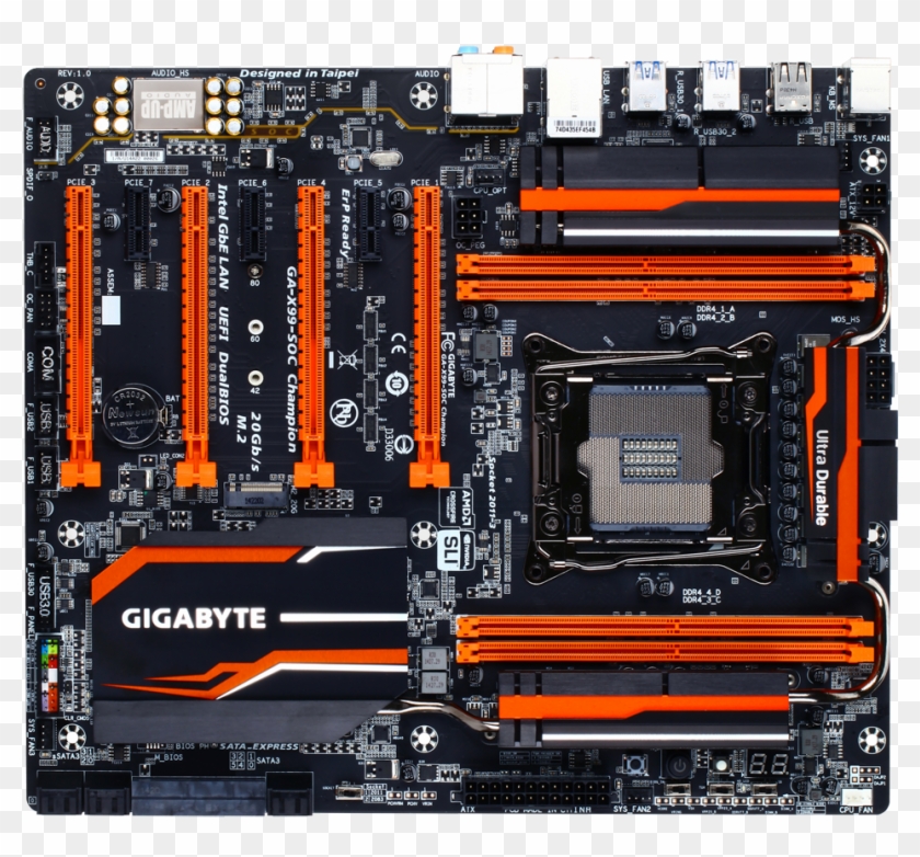 Gigabyte X99 Soc Champion - Pci Express 4.0 X16 Clipart #1253701