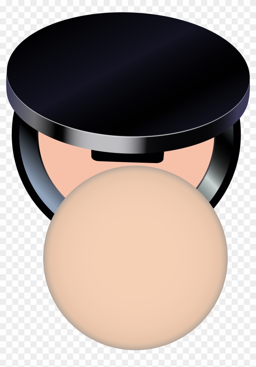 Compact Face Powder Transparent Png Clip Art Image - Compact Powder Png #1253946