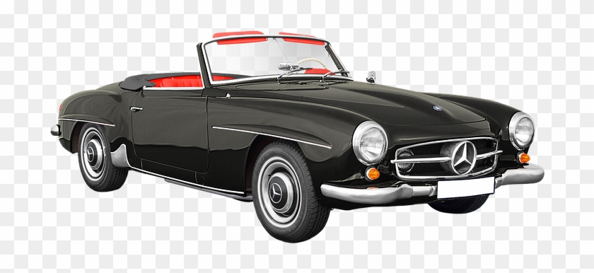 Mercedes-benz 190 Sl, Cabriolet - 190 Sl Cabriolet Clipart #1253948