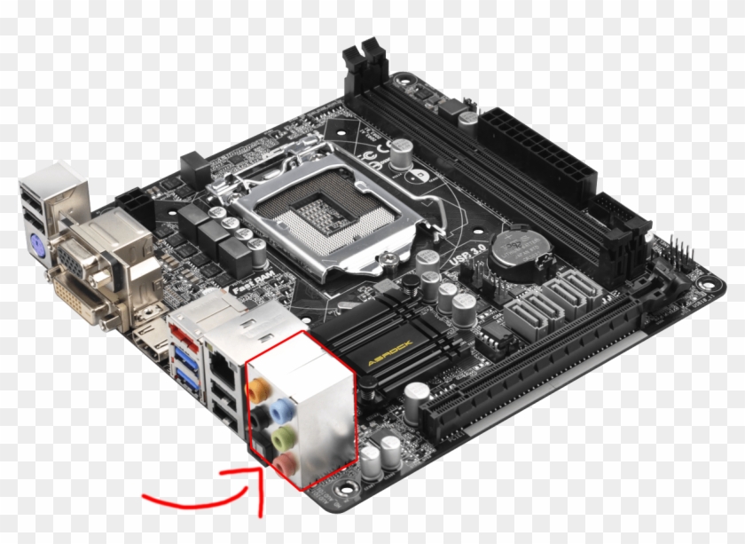 B85m-itx 2 - Asrock B85m Itx Clipart #1254217