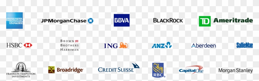 Content Technology To Earn Your Market Share - Financial Brand Logos Clipart #1254223