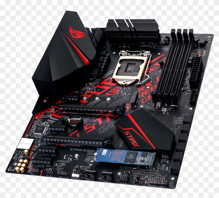 Asus Launches New Rog Strix, Prime And Tuf Series Motherboards - Asus Rog Strix B360 H Gaming Clipart