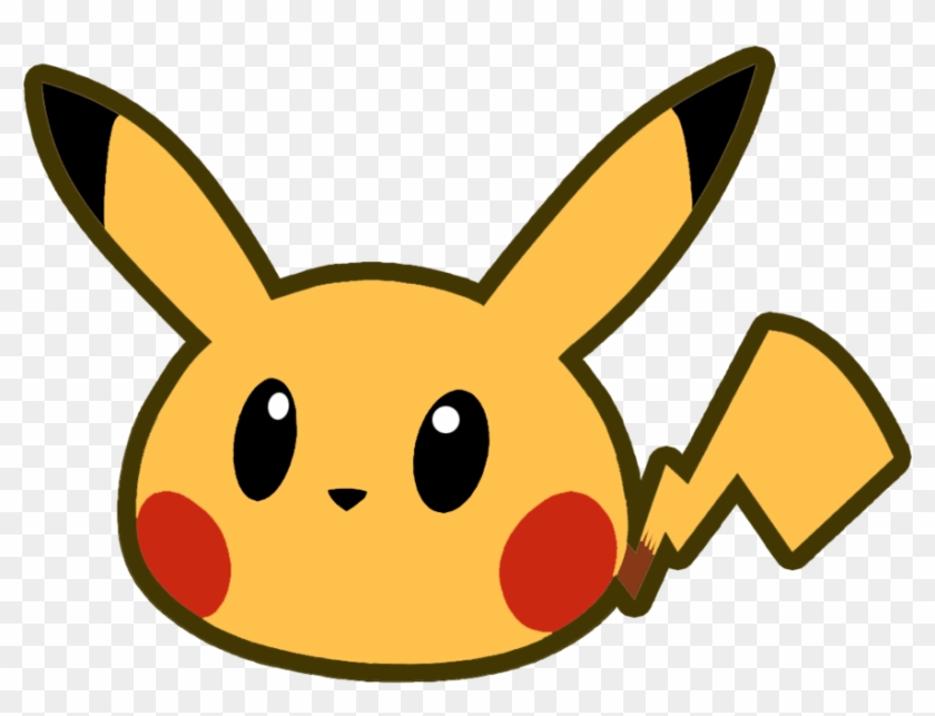 Pikachu Head Png - Pikachu Head Clipart