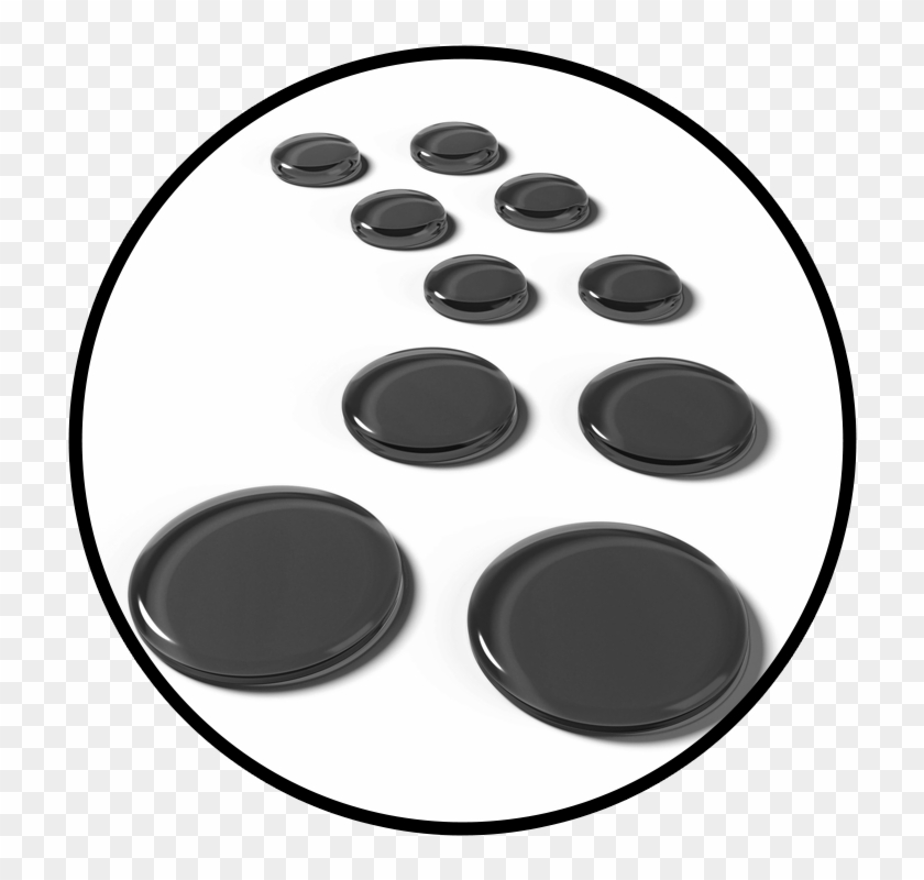Slapklatz Pro Black Gels Circle - Slapklatz Drum Damper Gel Pads Clipart #1254479