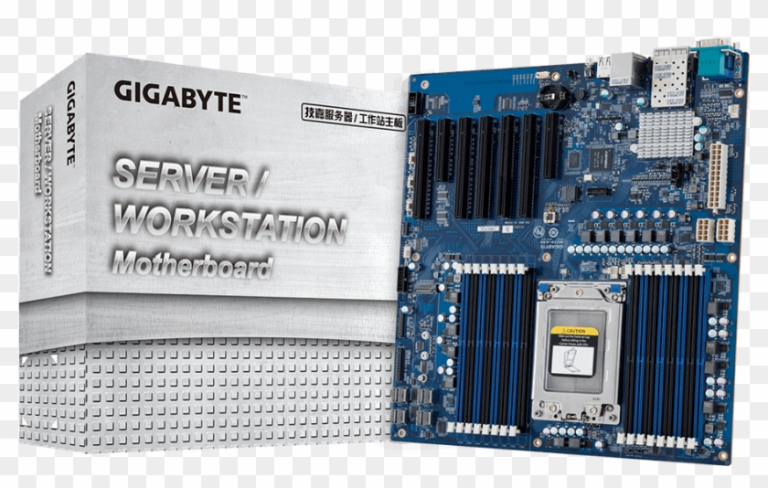 Server Motherboard - Motherboard With Many Pcie 8x Slots Clipart