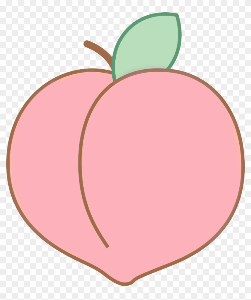 Peach Kawaii Soft Tumblr Cute Daddy Baby Kink Exo Bts - Peach Kawaii Png Clipart #1254626