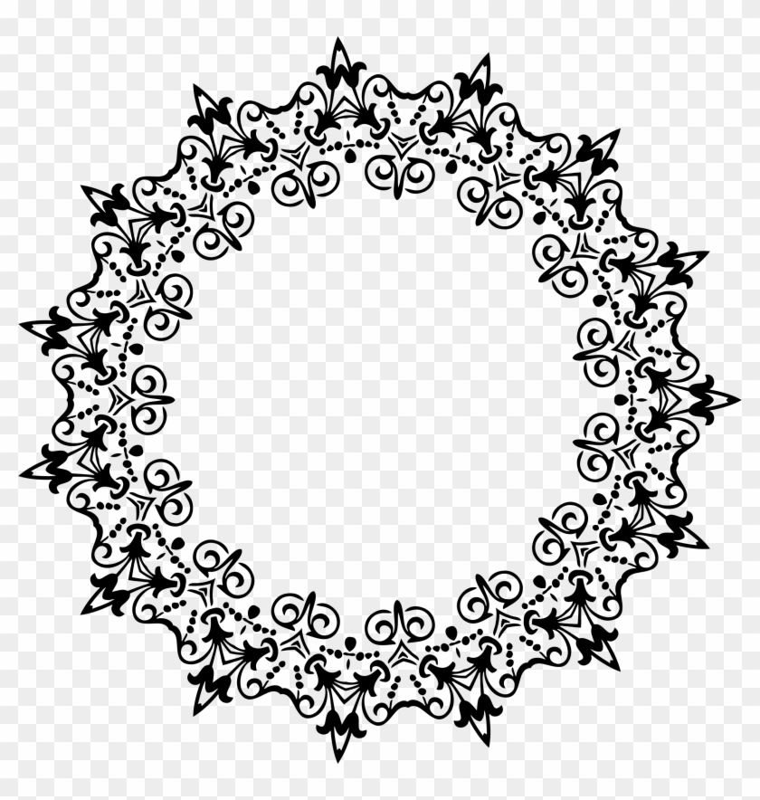Big Image - Flourish Circle Clipart