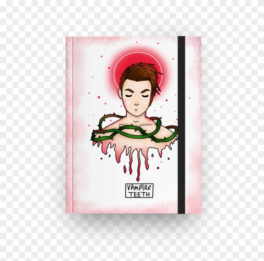 Caderno The Vampire Teeth De Biell Silvana - Illustration Clipart
