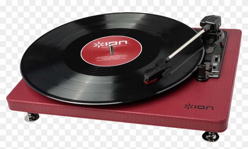 Compactlp Burgundy - Ion Audio Compact Lp Clipart
