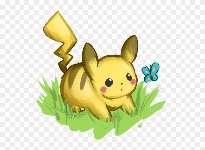 Pikachu Images Pikachu Wallpaper And Background Photos - Pikachu Fan Art Clipart
