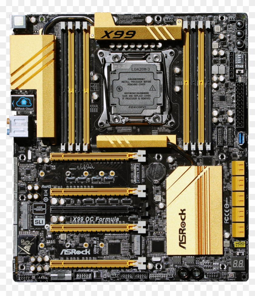 Asrock X99 Oc Formula Motherboard Clipart