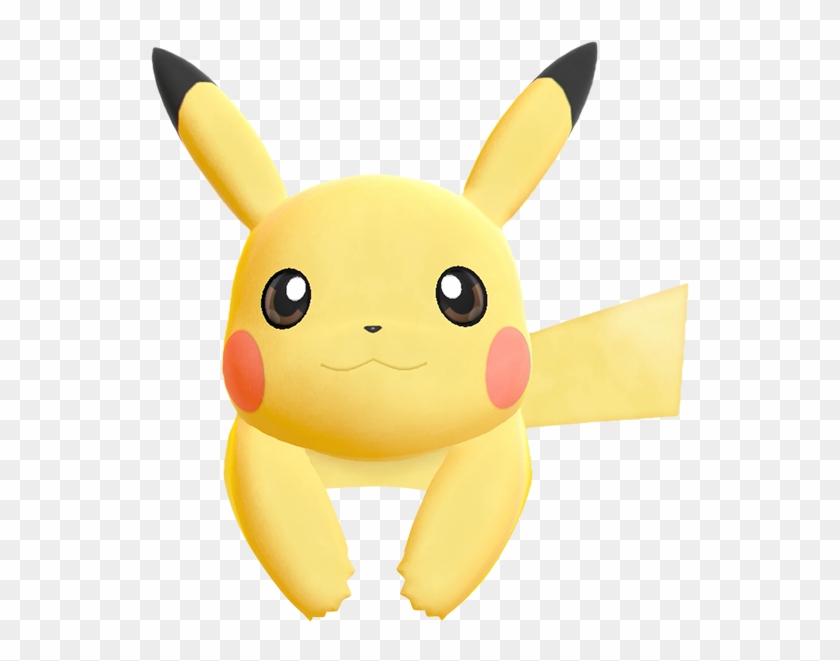 Pikachu Pokemon 3d Decoration Cute Kawaii Pokemongo - Pokémon Clipart #1254889