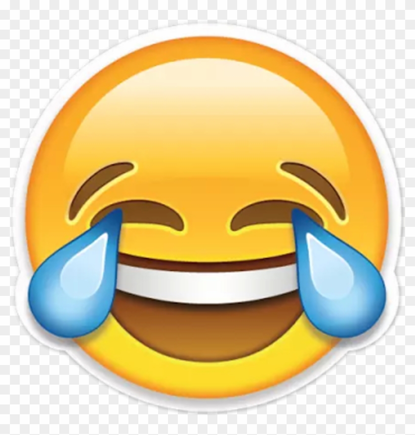 Emoji Tumblr Funny Cute 😂😂😂😂 - Crying Laughing Emoji Png Clipart