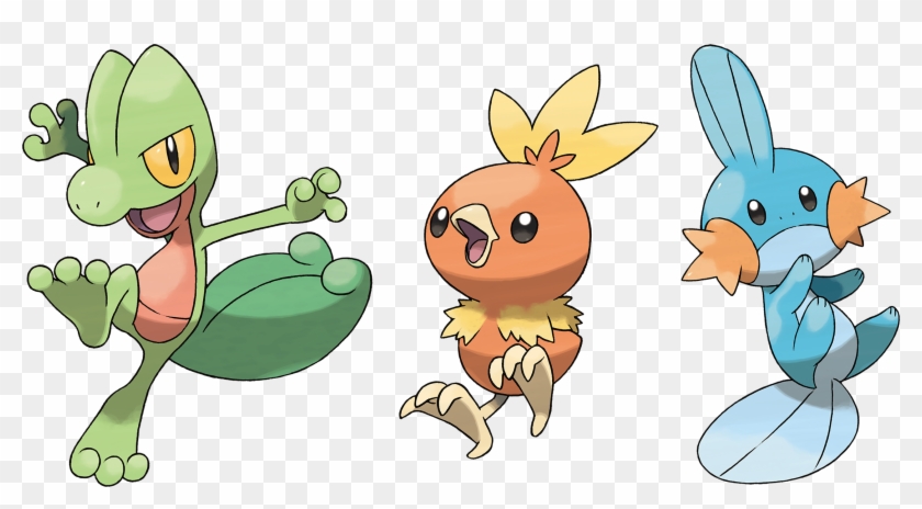 Highest Free Download Pokemon Pictures Cute Pikachu - Pokemon Ruby And Sapphire Starters Clipart
