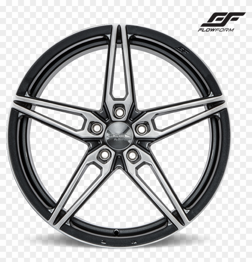 Alloy Wheel Transparent - Car Wheel Rim Front Clipart #1254938