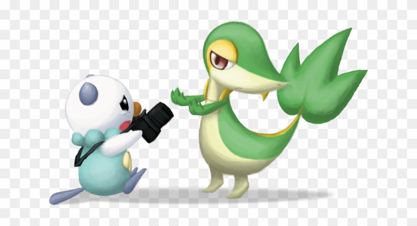Emolga, Minccino, Pachirisu, Oshawott And Pikachu - Snivy And Oshawott Cute Clipart