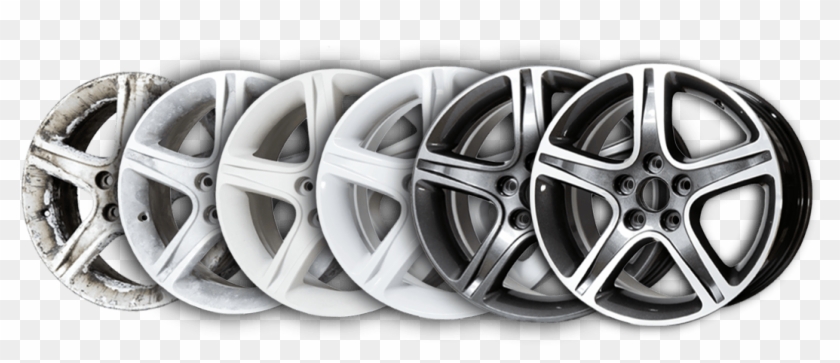 After Removing Wheels From The Car, Tyres, Old Weights - Audi Clipart