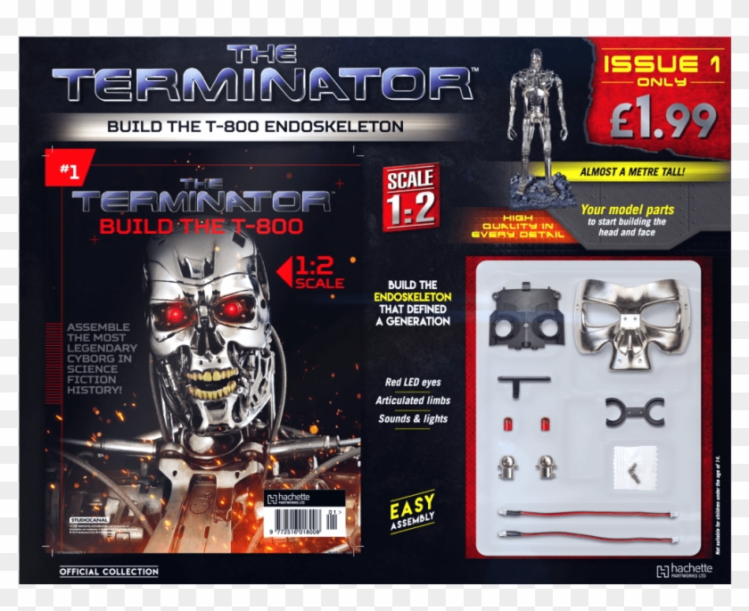 February 21, 2019 - Build The Terminator Magazine Clipart #1256085