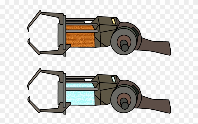 Walfas Custom Props - Gravity Gun Clipart - Png Download