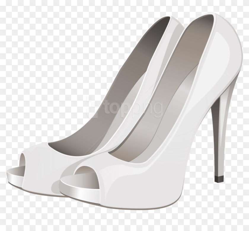 Free Png High Heels White Png Images Transparent - White High Heels Png Clipart #1256527