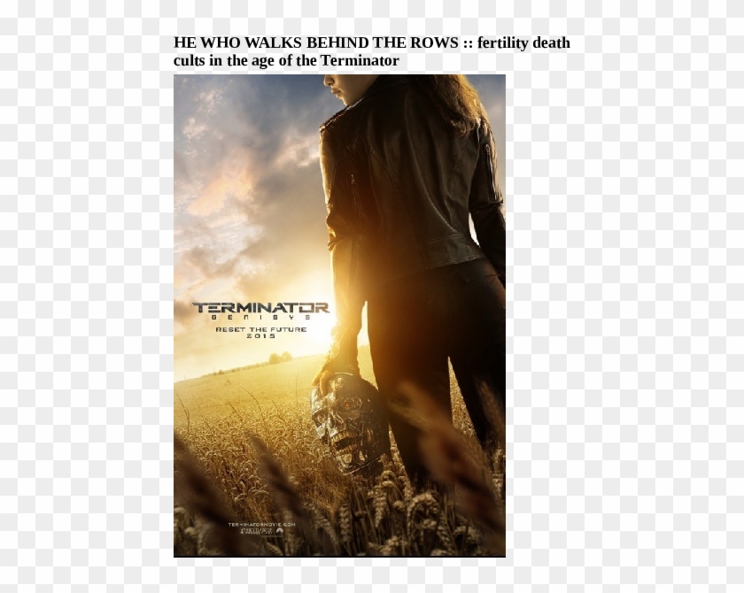 Odt - Terminator Genisys Ass Poster Clipart