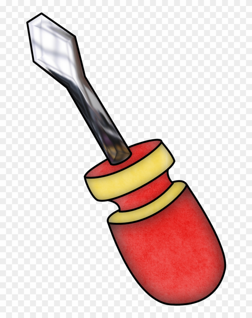 Screw Driver Png Pinterest - Cartoon Tools Png Clipart #1257142