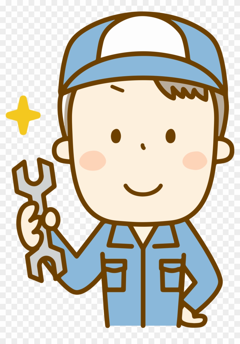 Big Image - 日産 整備 士 イラスト Clipart