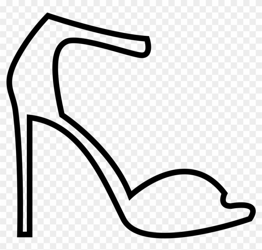 Summer High Heel Sandals Comments - White Heels Icon Png Clipart #1257251