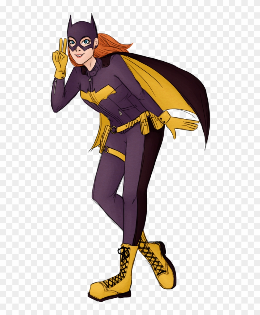 Batgirl Simple - Batgirl Of Burnside Transparent Clipart