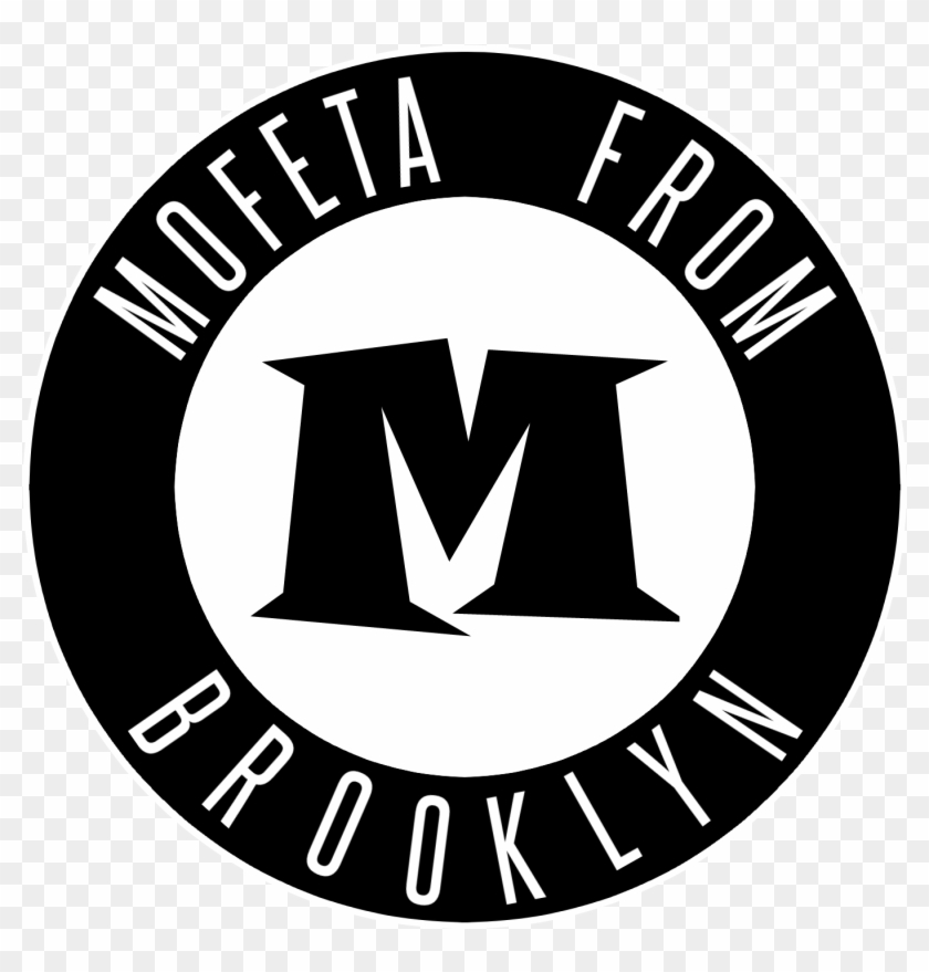 Mfb, Brookyn Nets-style Logo, In Black And Logo Only - Brooklyn Nets Logo 2019 Clipart