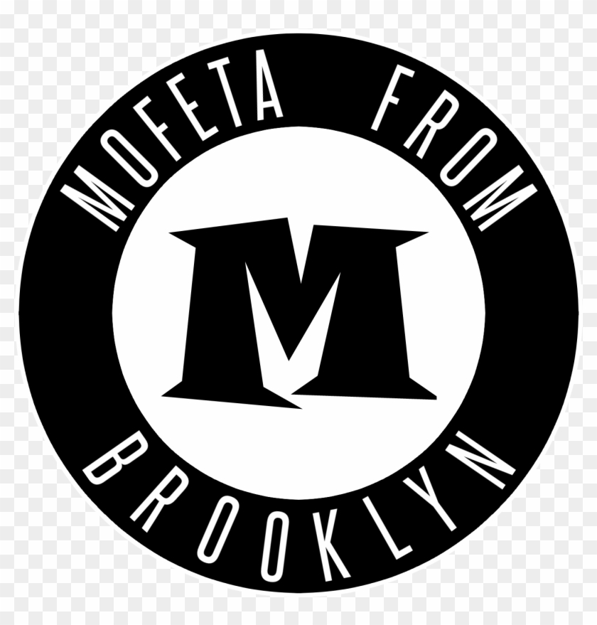 Mfb, Brookyn Nets-style Logo, In Black And Logo Only - Brooklyn Nets Logo 2019 Clipart #1257373