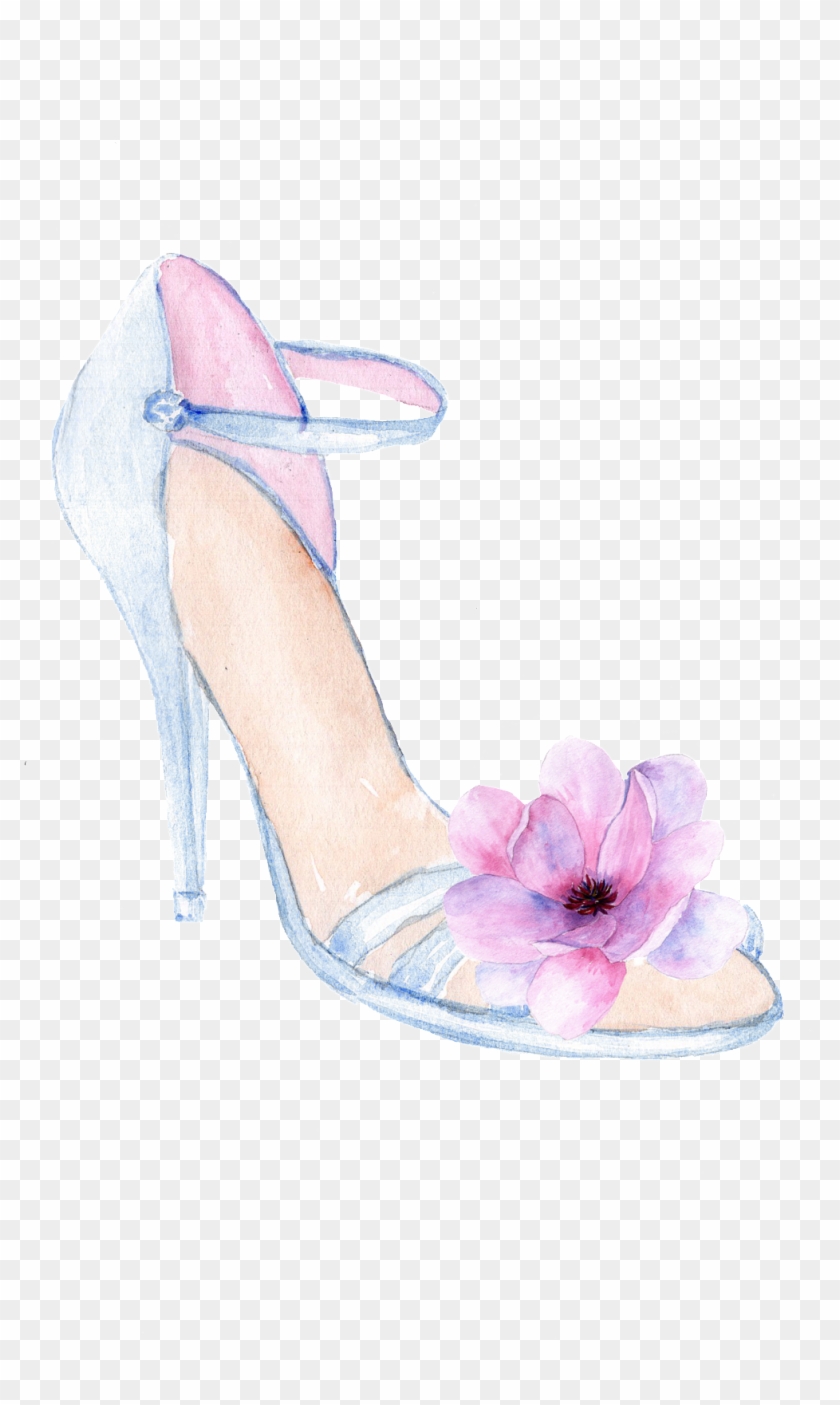 Crystal High Heels Cartoon Transparent Clipart #1257531