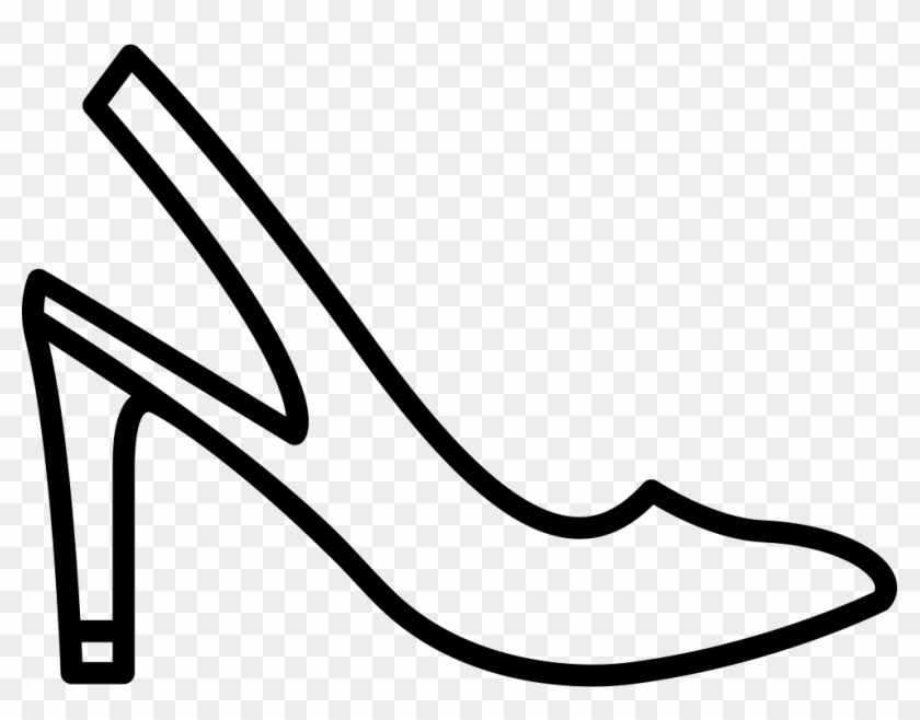 High Heel Comments - Basic Pump Clipart #1257762