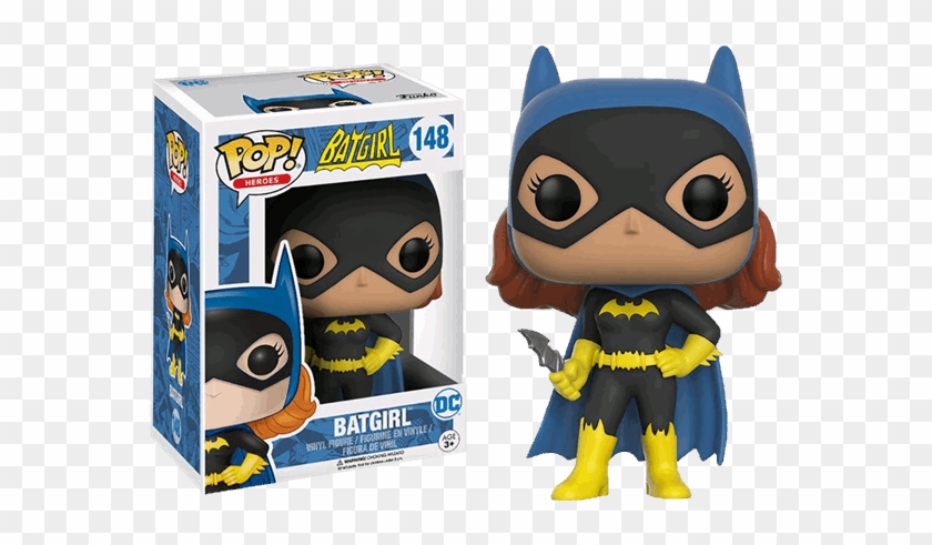 Batgirl Silver Age Pop Vinyl Figure - Funko Pop Batgirl 148 Clipart