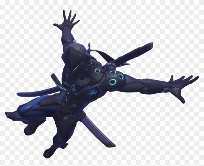 Genji Png For Free Download On - Genji Carbon Fiber Skin Png Clipart #1257828
