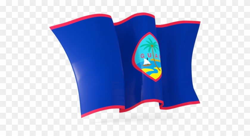 Jamaica Clipart Guam - Guam Flag Waving - Png Download #1258294