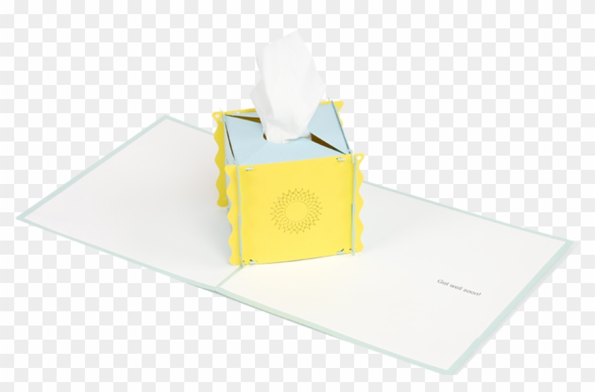 Tissue Box Sympathy Pop Up Card - Paper Clipart #1258324