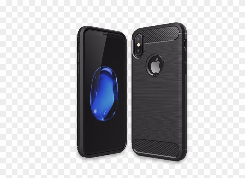 664-luxury Shockproof Armor Carbon Fiber Case For Iphone - Huawei P20 Lite Tok Clipart