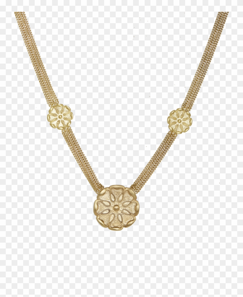 Medallion Triple Chain Necklace - Joyalukkas Mangalsutra Designs Clipart