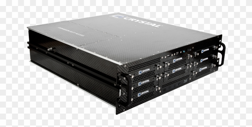 Rs378p Rugged 3u Carbon Fiber Server, Front Left View - Carbon Fiber Server Case Clipart #1258584