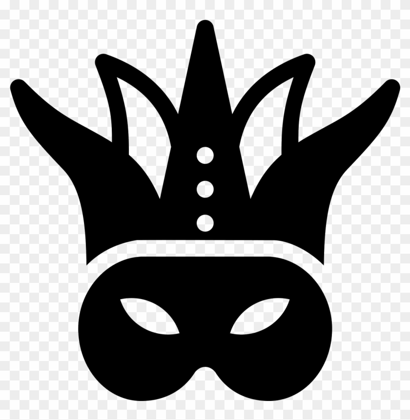 Png Library Library Computer Icons Clip Art - Mardi Gras Mask Icon Transparent Png #1258740