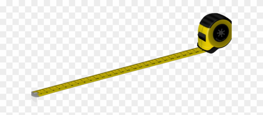 Construction Clipart Tape Measure - Tape Measure Clipart Transparent - Png Download #1258771