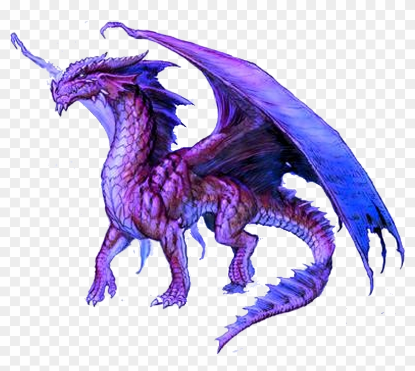 Dragon Png - Purple Dragons Clipart #1258932