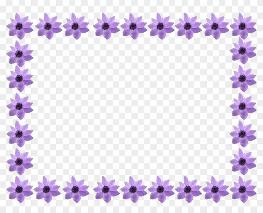 Flowers Border - Reasoning Question And Answers Clipart